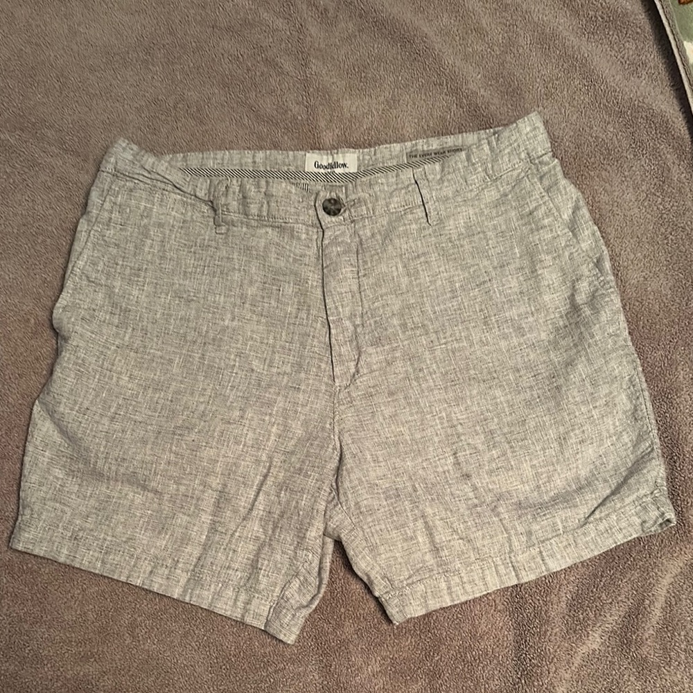 Goodfellow & Co Striped Shorts - Black and White